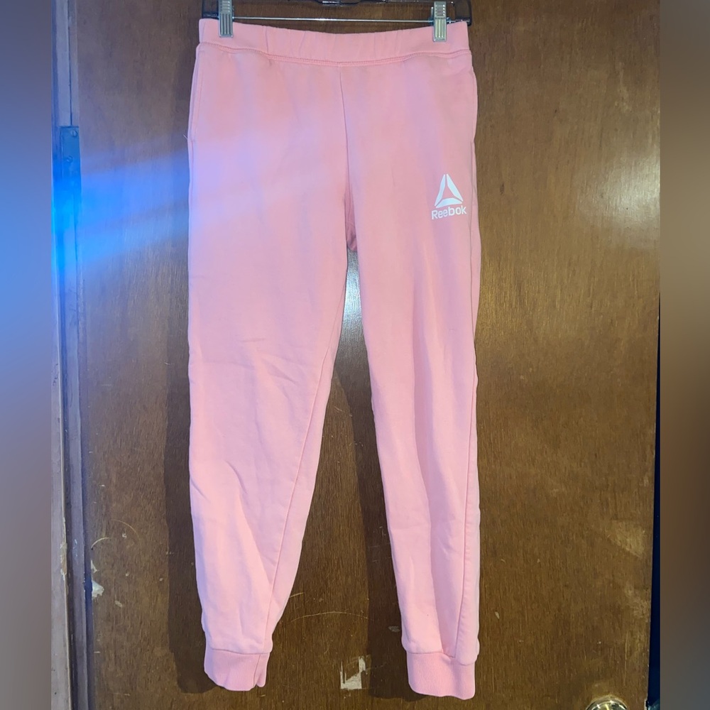 Reebok Girl Pink Joggers